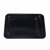 High quality food grade plastic Melamine plate rectangle kitchen food tray