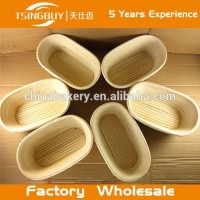 Hot sale Oval cane Bread Dough Proving Proofing Basket Brotform Banneton