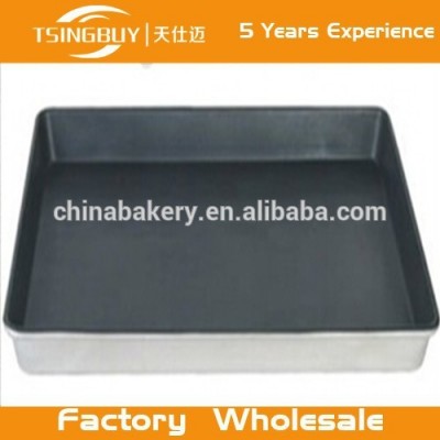 China manufacturer rectangular aluminum tray-aluminium stainless steel tray for bread baking